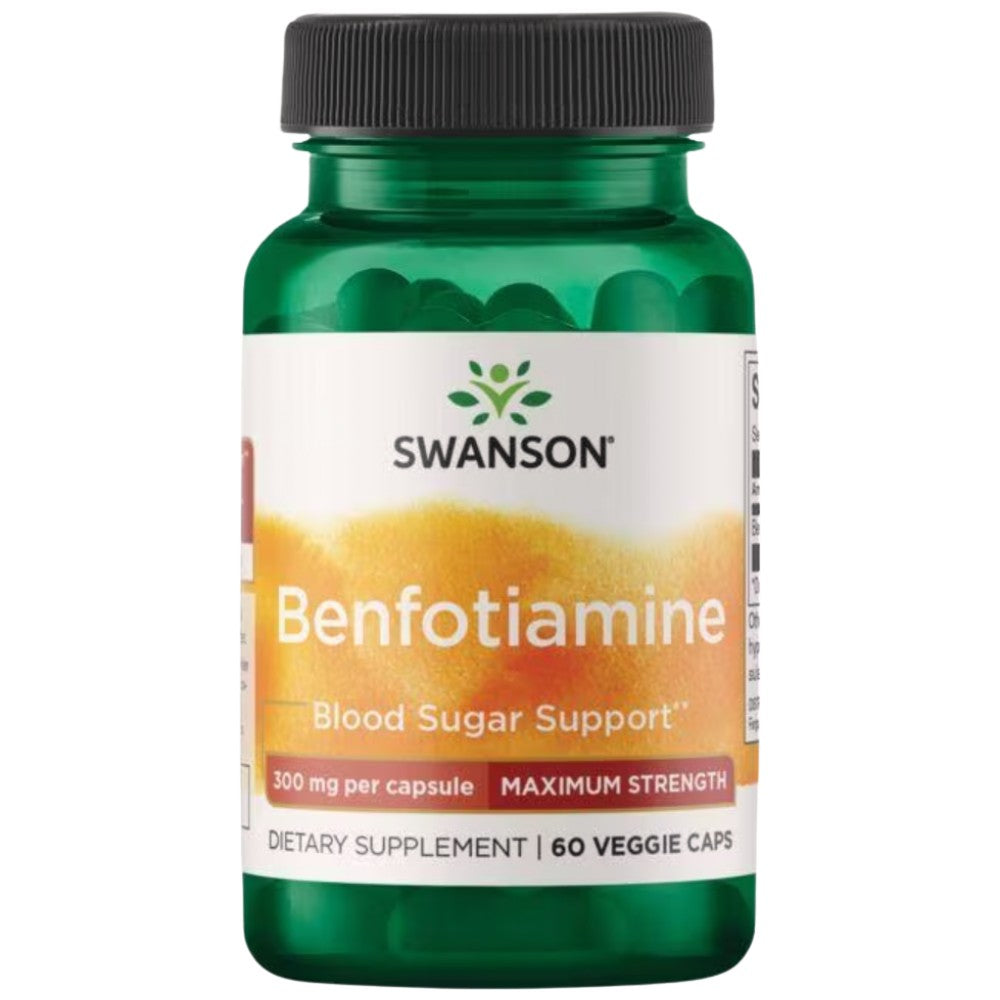 Benfotiamin 300 mg - Maximális erő - 60 kapszula