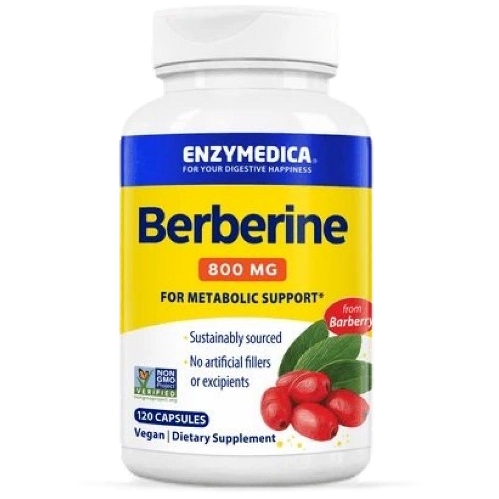 Berberin 800 mg - 120 kapszula