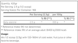 Beta-Alanine XS por - 420 gramm