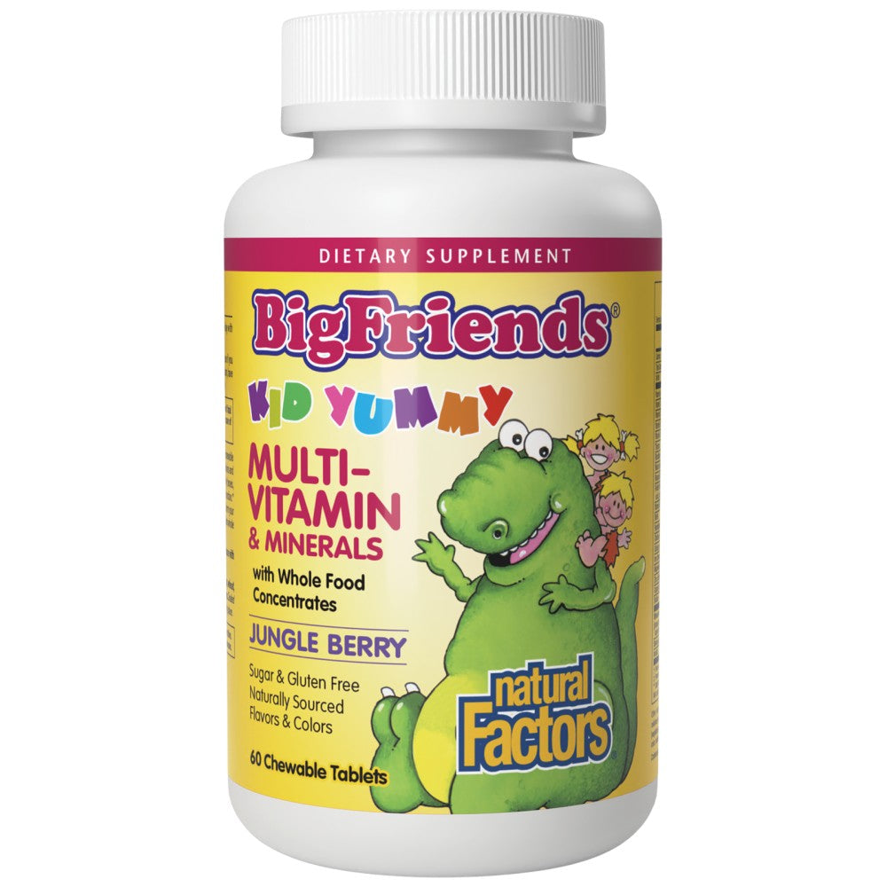 Big Friends Gyermek rágós multivitamin 60 rágótabletta