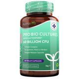Probiotic /synbiotic/ 30 billion, 21 strains /60 capsules, 60 days/ - Nutra Best Europe