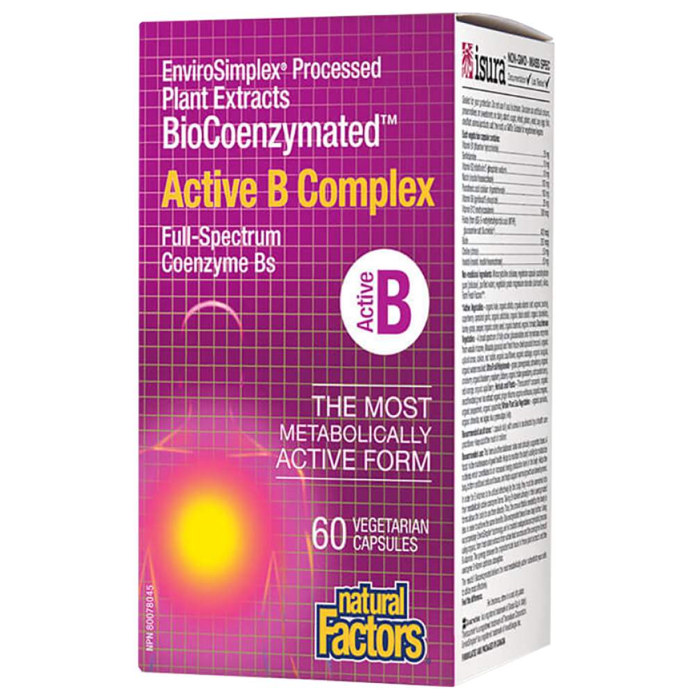 BioCoenzymated Active B-Complex - 60 kapszula