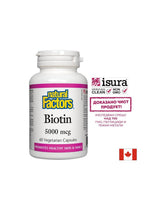 Biotin 5000 mcg - 60 kapszula