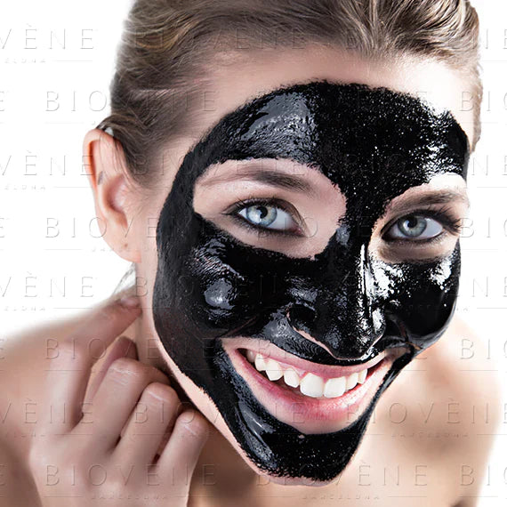 Deep cleansing black mask with activated charcoal - 100 ml - Nutra Best Europe