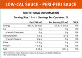 Fit Cuisine Low-Cal Sauce | Peri-Peri - 425 ml - Nutra Best Europe