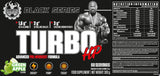 Fekete sorozat | Turbo HP Advanced Pre-Workout Formula - 300 gramm
