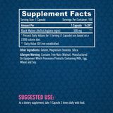 Fekete dióhéj 500 mg./100 kupak.