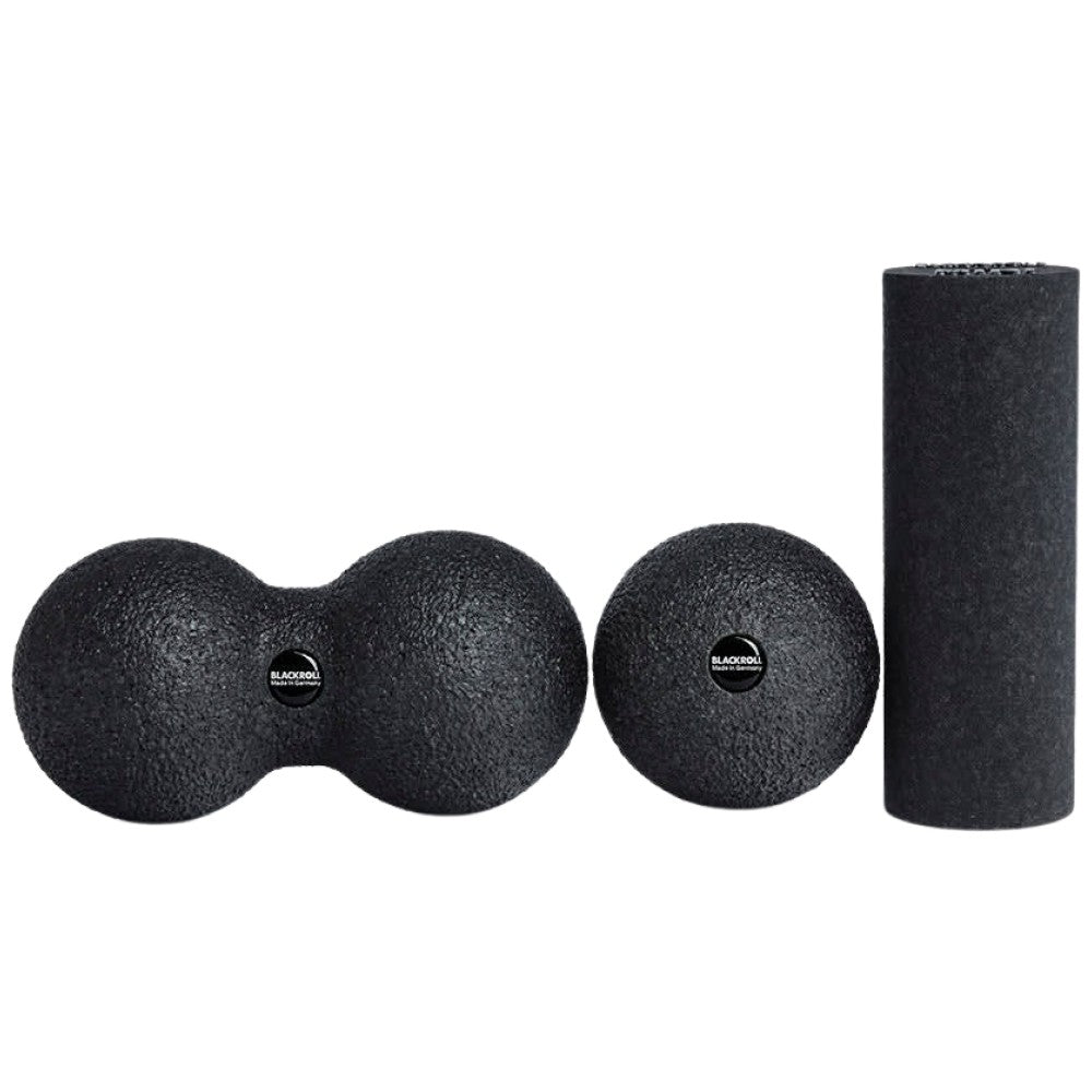 <tc>Blackroll</tc>® BlackBox Mini | 3 db kis önmasszírozó készülékből álló készlet