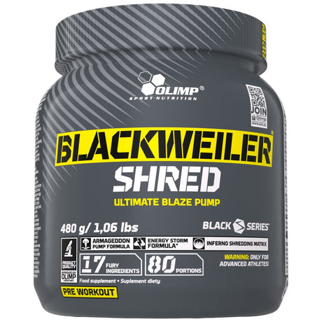 Blackweiler Shred - 480 grams - Nutra Best Europe