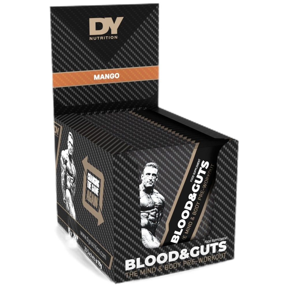Blood And Guts tasakok/New Age of Pre-Workout - 20 x 19 gramm