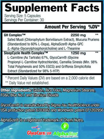 Blue Growth 150 capsules - Nutra Best Europe