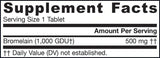 Bromelain 1000 gdu - 60 tabletta