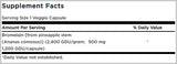 Bromelain 500 mg/1200 GDU - 60 e<tc>XTEND</tc>hatóanyag-leadású kapszulák