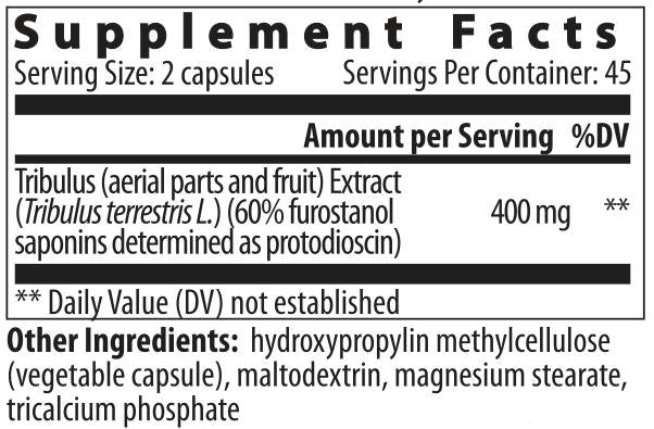 Bulgarian Tribulus - 90 capsules - Nutra Best Europe