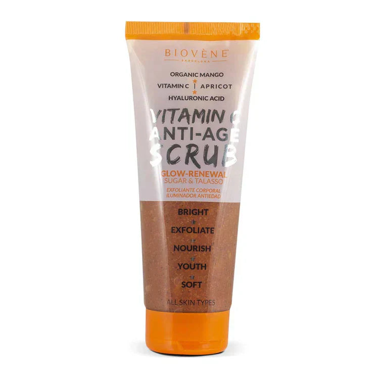 C vitaminos öregedésgátló bőrradír mangóval a bőr megújítására 250 ml