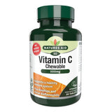 C-vitamin csipkebogyóval, bioflavonoidokkal és acerolával (C-vitamin rágható) 500mg 50 rágótabletta NaturesAid