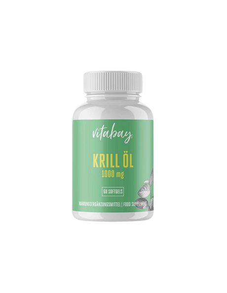 Heart, Joint & Vision Care - Krill Oil, 500mg x 60 Softgel Capsules - Nutra Best Europe