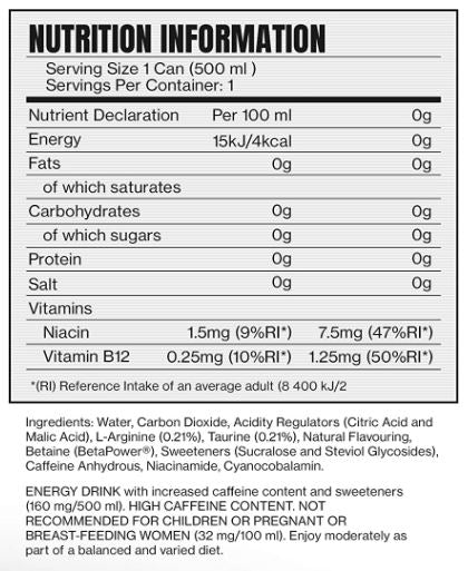 C4 Explosive Energy Drink/500 ml