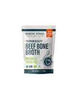 Beef bone broth, unflavored (Organic), 500 g powder Nordic Kings - Nutra Best Europe