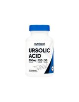 Muscle function - Ursolic acid (Ursolic Acid), 120 capsules Nutricost - Nutra Best Europe