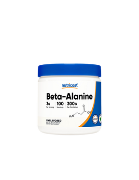 Strength and endurance - Beta-Alanine, 300 g Nutricost powder - Nutra Best Europe