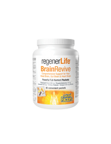 30 Day Program to Support Cognitive and Brain Health - Regener Life™ BrainRevive, 30 Individually Wrapped Natural Factors Packets - Nutra Best Europe