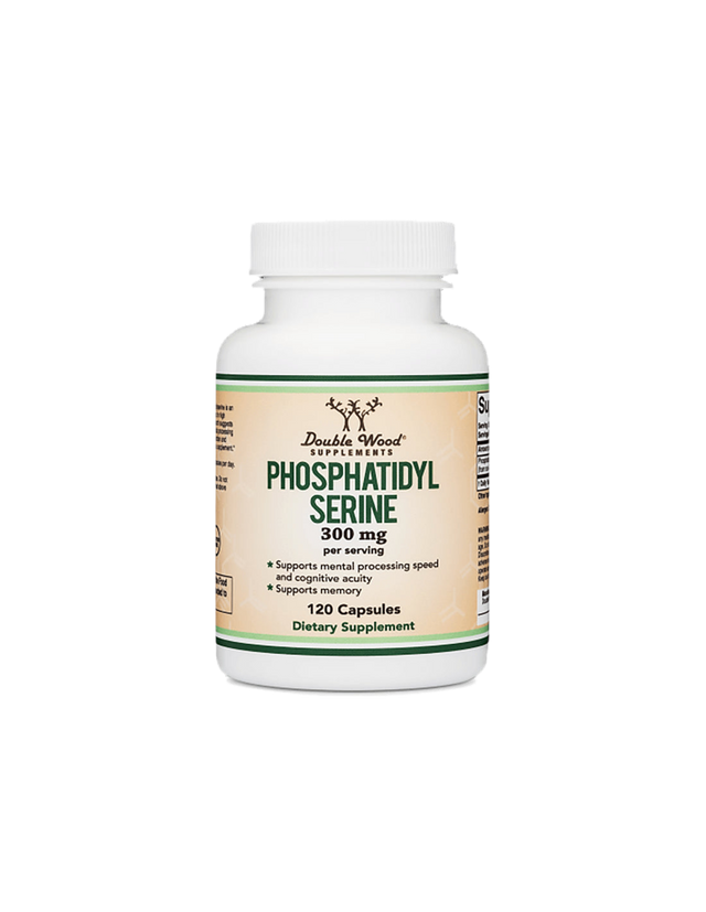 Phosphatidyl serine, 300 mg, 120 capsules Double Wood - Nutra Best Europe