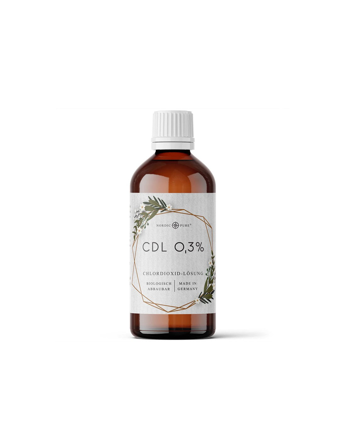 Fertőtlenítőszer - Klór-dioxid vizes oldatban CDL 0,3%, 100 ml