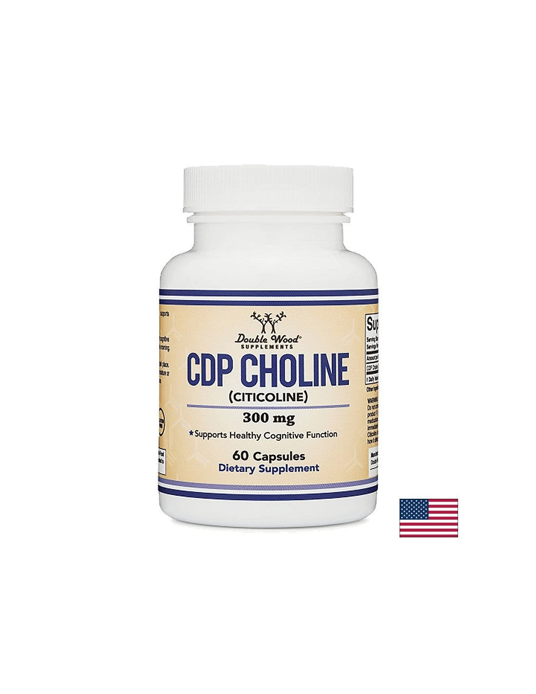 CDP kolin (citikolin), 300 mg, 60 kapszula <tc>Double Wood</tc>
