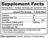 CLA 1000 mg 180 gél kapszula