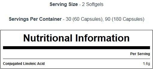 CLA 1000 mg - 60 lágyzselé