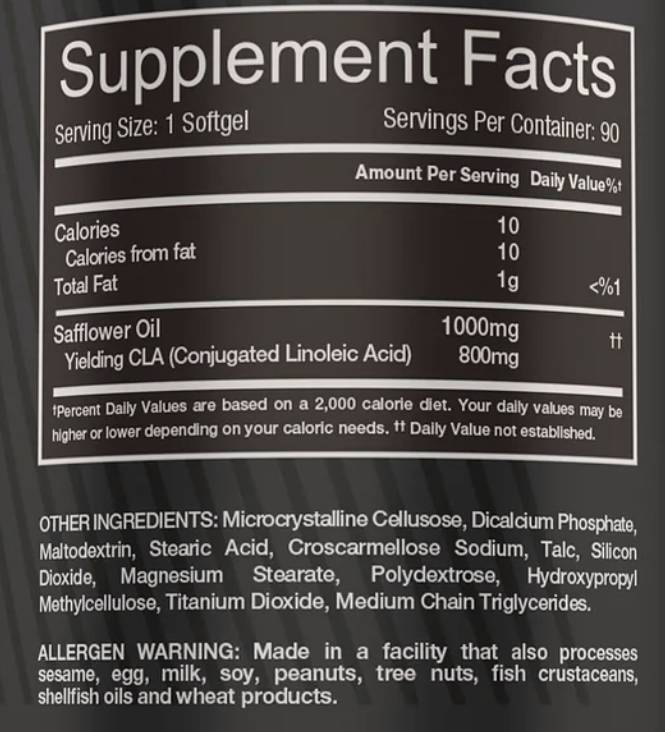 CLA 1000 mg 90 gél kapszula