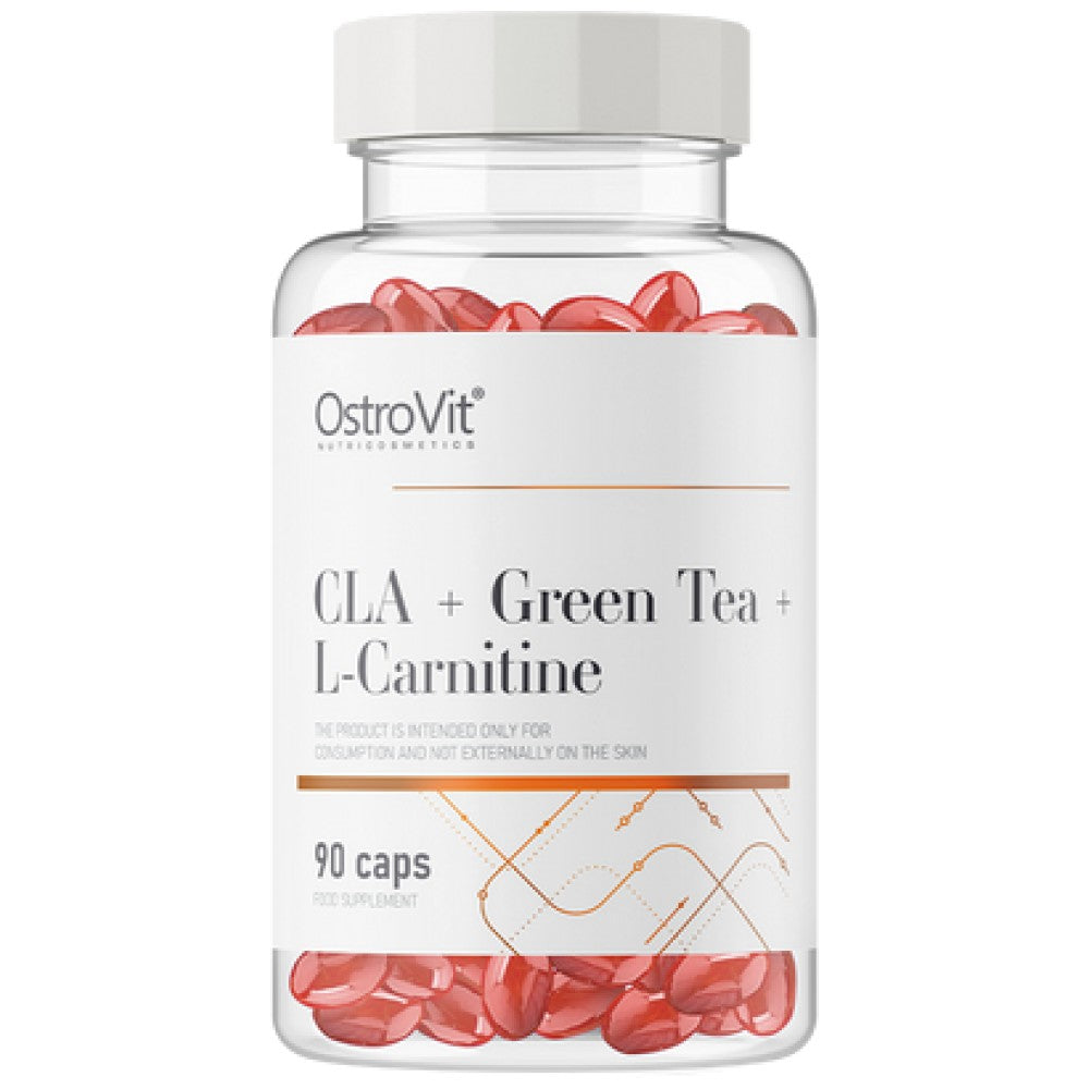 CLA + zöld tea + L-karnitin 90 gél kapszula