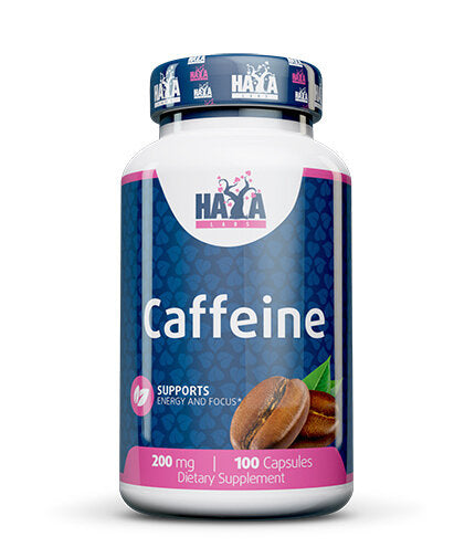 Koffein 200 mg/100 kapszula.
