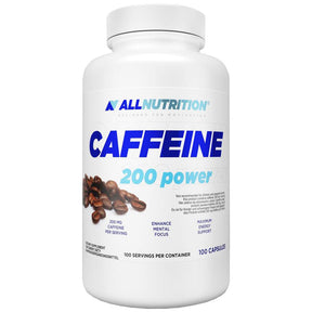 Caffeine 200 Power - 100 capsules - Nutra Best Europe