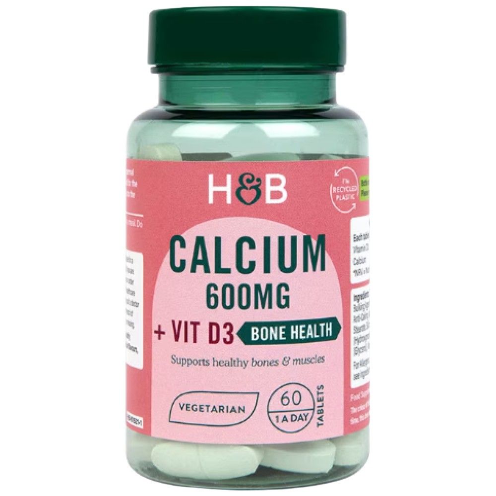 Kalcium 600 mg + D-vitamin - 60 tabletta
