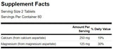 Calcium and Magnesium (Aspartate Complex) 120 Tablets - Nutra Best Europe