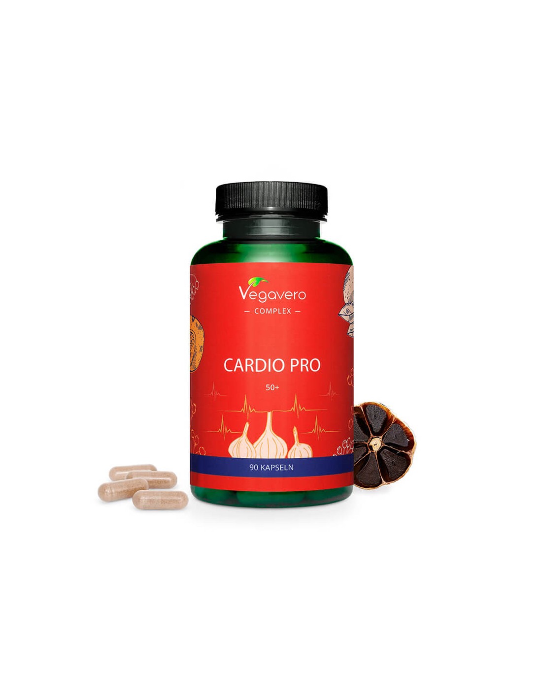 Cardio Pro 50+ - Egészséges Szív Formula, 90 <tc>Vegavero</tc> kapszulák