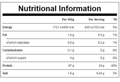 CarniPro 97% hidrolizált marhahús fehérje ízesítetlen 2500 gramm