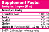 CarniSlim ® Lipotropic 25ml./20 Amper. - 0,500 kg