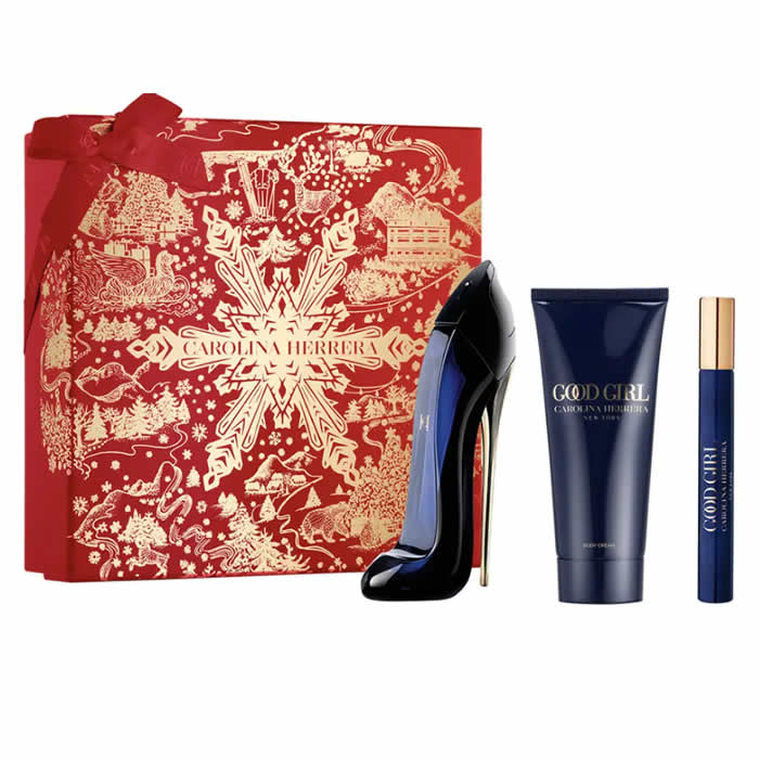 <tc>CAROLINA HERRERA</tc> Good Girl Eau De Parfüm Spray 80ml Szett 3 Darab
