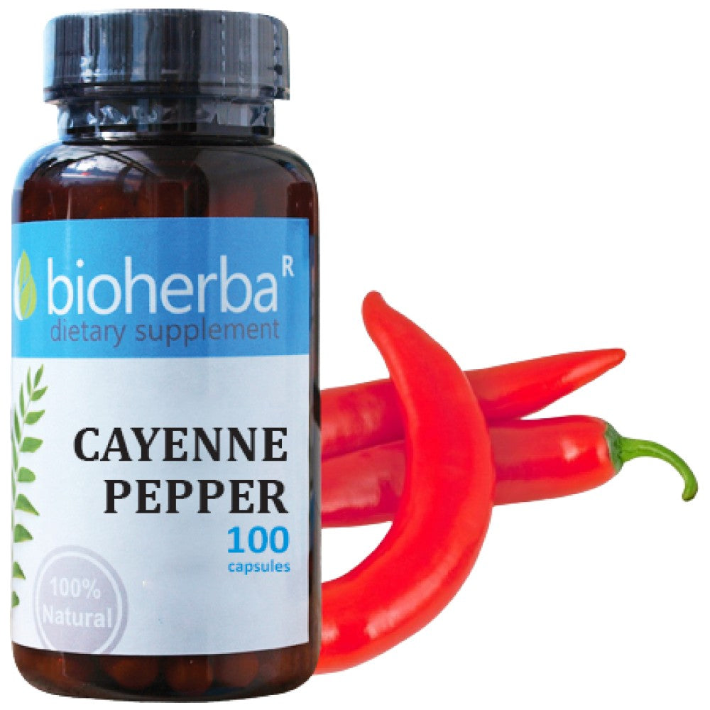 Cayenne paprika 50 mg - 100 kapszula