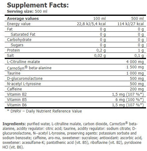 CellUp® edzés előtti ital/500 ml