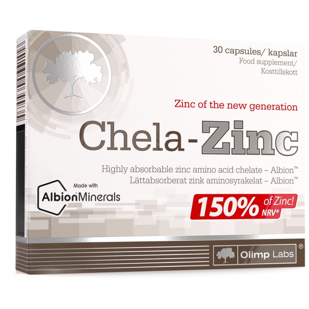 Chela - Zinc - 30 capsules - Nutra Best Europe