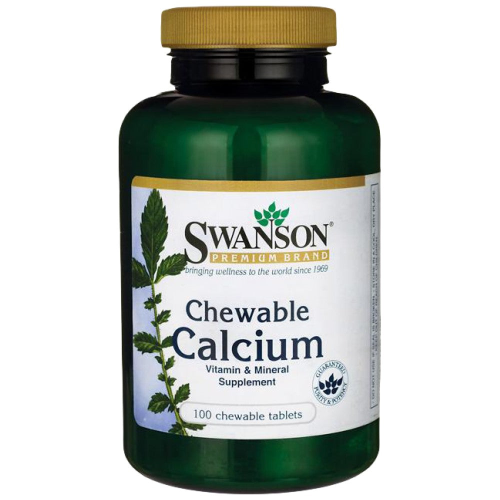 Chewable Calcium 100 Chewable tablets - Nutra Best Europe