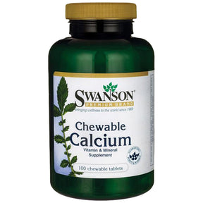 Chewable Calcium 100 Chewable tablets - Nutra Best Europe