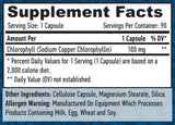 Klorofil 100 mg. 90 V caps
