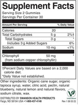 Chlorophyll Detox Gummies | Áfonya - 60 rágótabletta