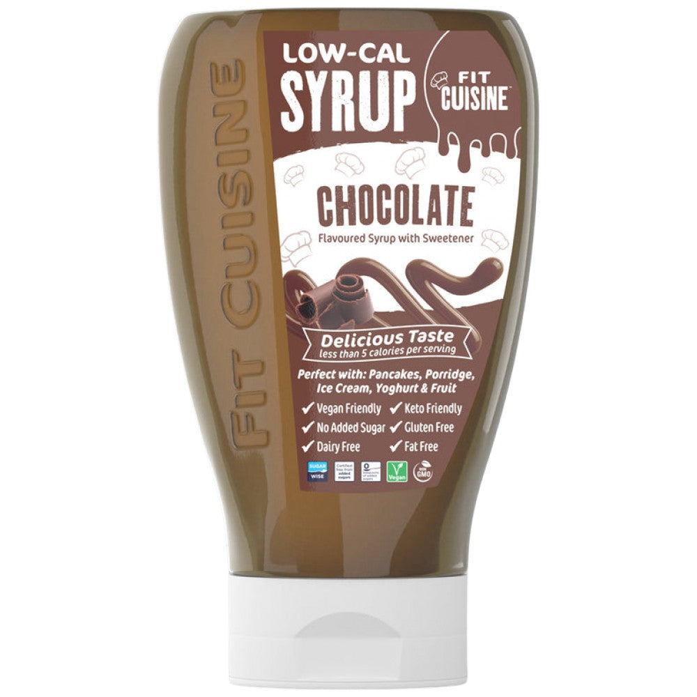 Fit Cuisine Low-Cal Syrup | Chocolate - 425 ml - Nutra Best Europe
