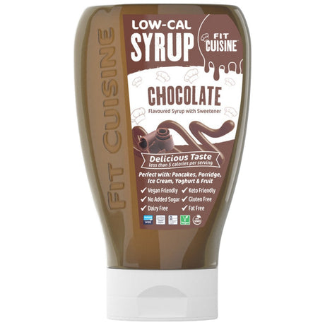 Fit Cuisine Low-Cal Syrup | Chocolate - 425 ml - Nutra Best Europe